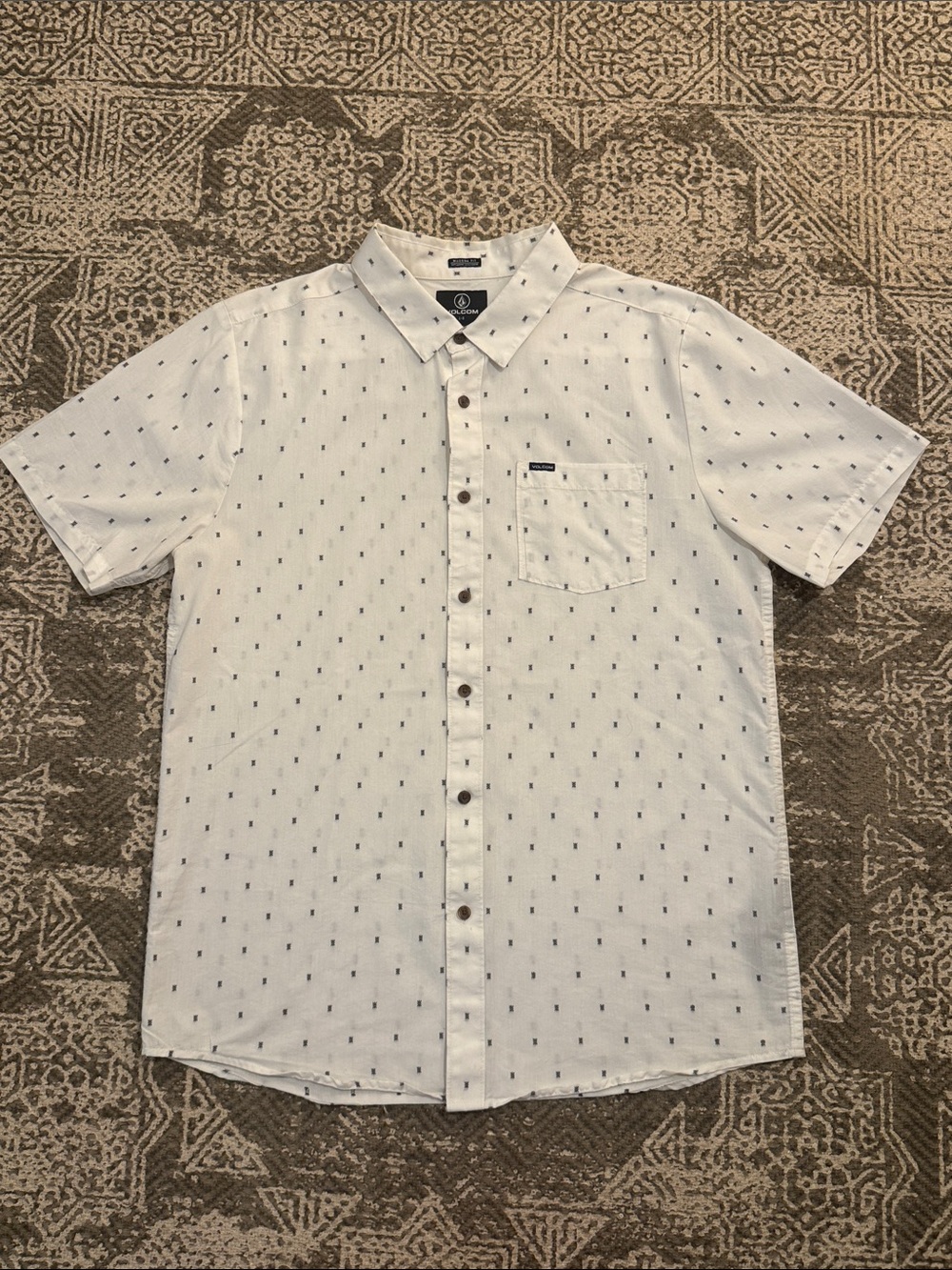 Volcom - White Button Down